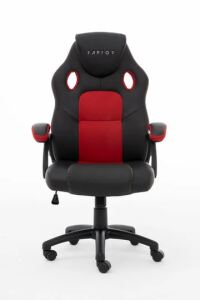 Raptor Gaming RG-GS-40 Gaming-Sessel Gepolsterter Sitz Schwarz, Rot