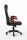 Raptor Gaming RG-GS-40 Gaming-Sessel Gepolsterter Sitz Schwarz, Rot