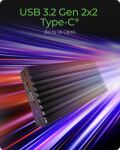 ICY BOX IB-1917M-C32a, Gehäuse für NVMe M.2 SSD zu Type-C® USB 3.2 Gen 2x2, 20 Gbit/s