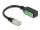 DeLOCK RJ45 Kabel Cat.5e Stecker zu Terminalblock Adapter 21,5 cm