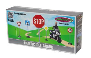 Jamara 460257 Zubehör für schaukelndes/fahrbares Spielzeug Spielzeugverkehrszeichen-Set