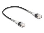 DELOCK RJ45 Netzwerkkabel doppelter Knickschutz 0,3m