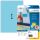 HERMA Farbige Etiketten A4 210x297 mm blau Papier matt 20 St.
