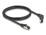 DeLOCK RJ45 Netzwerkkabel Cat.8.1 S/FTP 90° oben...