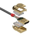 Lindy 36291 DisplayPort-Kabel 1 m Grau