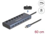 DELOCK USB 5 Gbps Hub mit 7 USB Type-C Ports