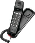Olympia 4510 Analoges Telefon Schwarz, Rot