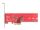 DELOCK PCI Express 5.0 x4 Karte > 1x intern NVMe M.2 Key M