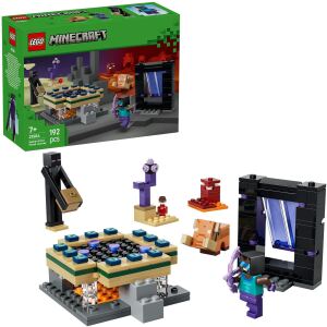 Lego Minecraft Reise durch Nether und Endportal--21584