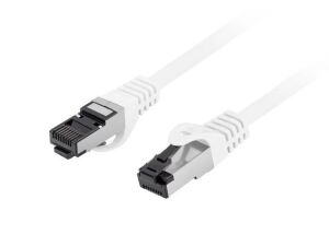 Lanberg PCF8-10CU-0025-W Netzwerkkabel Weiß 0,25 m Cat8.1 S/FTP (S-STP)