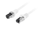 Lanberg PCF8-10CU-0025-W Netzwerkkabel Weiß 0,25 m...