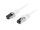 Lanberg PCF8-10CU-0025-W Netzwerkkabel Weiß 0,25 m Cat8.1 S/FTP (S-STP)