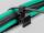 DELOCK Kabelbinder Befestigungsclip L 200x4,8mm 50 Stück SW