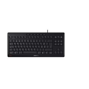 CHERRY STREAM KEYBOARD TKL Tastatur Universal USB QWERTZ Schweiz Schwarz