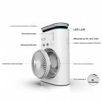 Inca IMF-10B Handzerstäuber/Ventilator Weiß