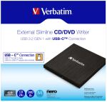 Verbatim Externer Slimline CD/DVD-Brenner
