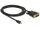 DeLOCK 83989 Videokabel-Adapter 2 m Mini DisplayPort DVI-D Schwarz
