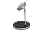 DELOCK Wireless Charger 2 in 1 5 W/7,5 W/10 W/15 W - Qi