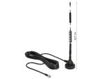 DELOCK Antenne LTE GSM UTMS SMA 5dBi starr, magn. Standf. sw