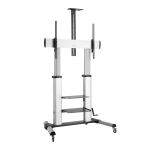 Logilink TV-Ständer Rollen höhenverstellbar,60-100",max100kg (Speditionsversand)