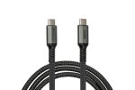 Alcasa 2240-CCT005A USB Kabel USB 2.0 2 m USB C 240 W Schwarz