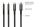Alcasa 2240-CCT005A USB Kabel USB 2.0 2 m USB C 240 W Schwarz