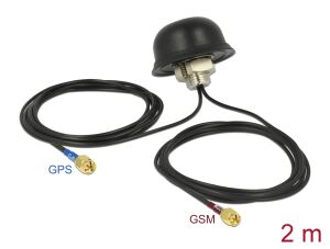 GNSS Antenne Navilock GPS/GSM/UMTS/LTE SMA 5 / 2dBi 2.00m