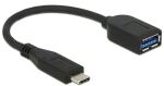 DeLOCK USB 3.1 Gen 2 Type-C/Typ-A USB Kabel 0,1 m USB C...