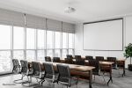 Neomounts BEAMER-C80WHITE Beamer Deckenhalterung - H 13-20 cm - volle Bewegung