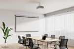 Neomounts BEAMER-C80WHITE Beamer Deckenhalterung - H 13-20 cm - volle Bewegung