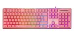 Deltaco Gaming GAM-021-RGB-P-DE Tastatur USB QWERTZ...