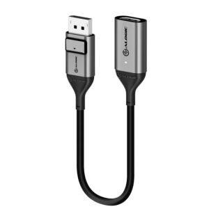 ALOGIC ULDPHDA-SGR Videokabel-Adapter 0,2 m DisplayPort HDMI Schwarz, Silber