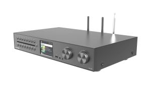 Telestar 5700550 Radio Internet Digital Schwarz, Metallisch