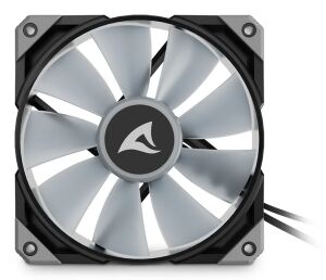Sharkoon F50 Computergehäuse Ventilator 12 cm Schwarz, Grau