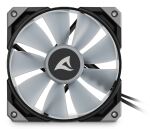 Sharkoon F50 Computergehäuse Ventilator 12 cm Schwarz, Grau