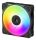ARCTIC Freezer P12 Pro Reverse A-RGB 120 mm A-RGB - PWM-Lüfter mit Kabelsplitter