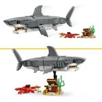 Lego Creator Wilder Hai mit Schatztruhe--31381
