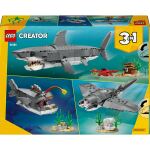 Lego Creator Wilder Hai mit Schatztruhe--31381