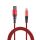 2GO 795947 USB Kabel USB 3.2 Gen 1 (3.1 Gen 1) 1 m USB B USB C Rot