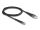 DeLOCK 81121 USB Kabel USB 2.0 1 m USB A USB C 0,48 Gbit/s 60 W Anthrazit, Schwarz