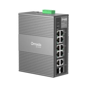 TP-Link Omada IES210GPP(UN) Netzwerk-Switch Managed Gigabit Ethernet (10/100/1000) Power over Ethernet (PoE) DIN rail Grau