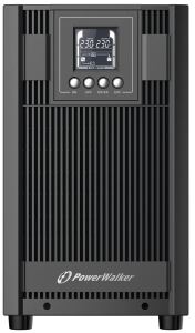 PowerWalker VFI 3000 AT FR Unterbrechungsfreie Stromversorgung (USV) Doppelwandler (Online) 3 kVA 2700 W 4 AC-Ausgänge