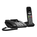 Gigaset DL780 Plus Analoges/DECT-Telefon Anrufer-Identifikation Schwarz