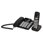 Gigaset DL780 Plus Analoges/DECT-Telefon Anrufer-Identifikation Schwarz