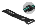 DeLOCK Klett-Kabelbinder mit Schlaufe und...
