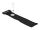 DeLOCK Klett-Kabelbinder mit Schlaufe und Befestigungsöse L 280 x B 38 mm schwarz 3 Stück