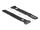 DeLOCK Klett-Kabelbinder mit Schlaufe und Befestigungsöse L 280 x B 38 mm schwarz 3 Stück