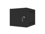 Lanberg WF10-2304-00B Rack 4U Wandmontiertes Regal Schwarz