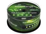 MediaRange MR444 DVD-Rohling 4,7 GB DVD-R 50 Stück(e)
