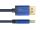 Alcasa 4860-SF030B Videokabel-Adapter 3 m DisplayPort HDMI Schwarz, Blau